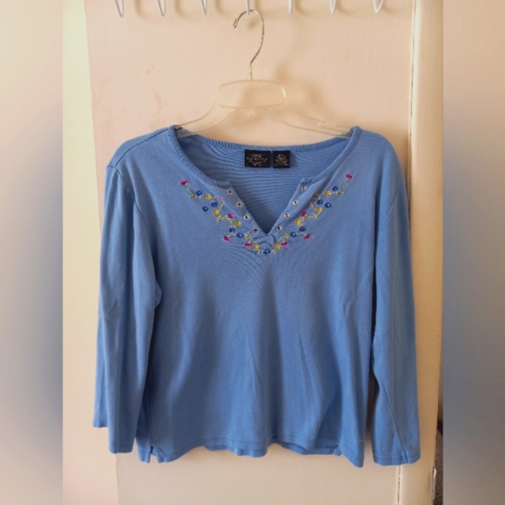Long sleeve crop top